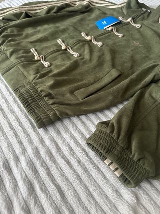 Chaqueta adidas CTT 4.0 Soft verde/crema – M