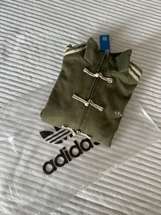 Chaqueta adidas CTT 4.0 Soft verde/crema – M