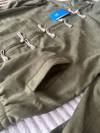 Chaqueta adidas CTT 4.0 Soft verde/crema – M