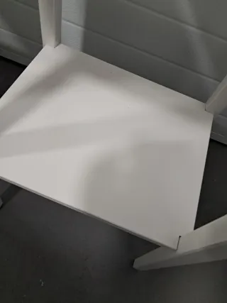 Dos mesitas de noche IKEA blancas