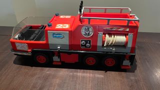 Playmobil: Camión bomberos, yate y excavadora