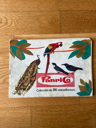 Lote 6 álbumes de cromos animales antiguos