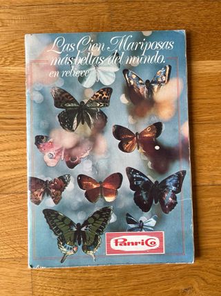 Lote 6 álbumes de cromos animales antiguos