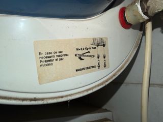 Termo eléctrico blanco 50 litros