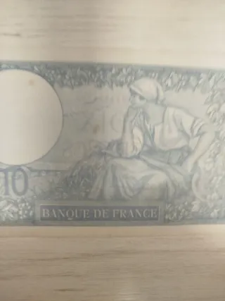Billete 10 Francos 1940 Banque de France