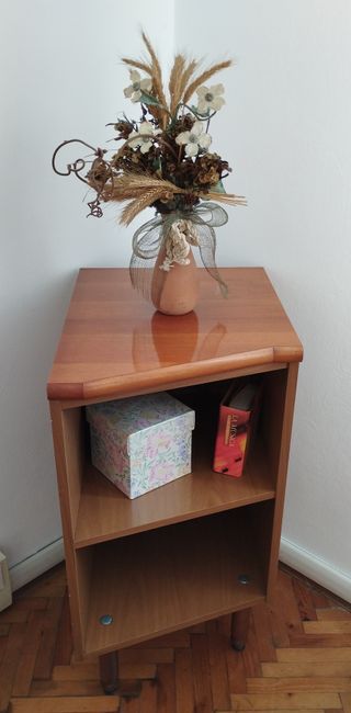 Mobiletto salvaspazio libreria porta TV