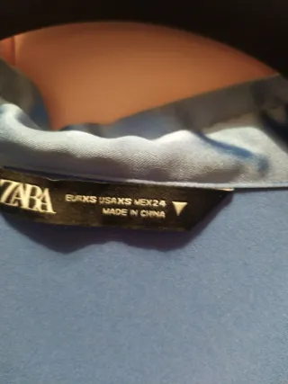Vestito Zara azzurro