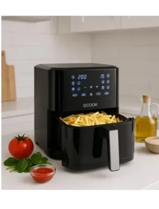 Freidora Dcook 4.6L Negra