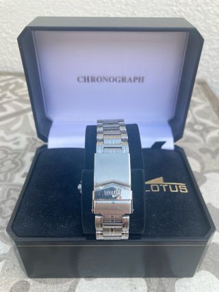 Reloj Lotus Cronógrafo Rojo