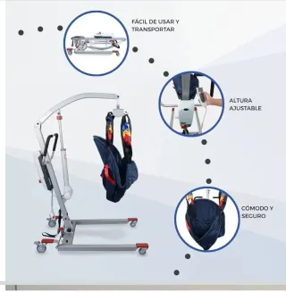 Grúa para personas con movilidad reducida