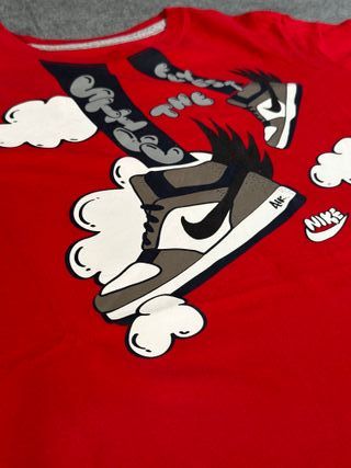 Nike t-shirt rossa modern retrò tagliaXL