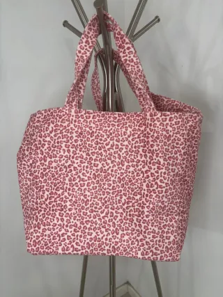 Mala saco Alo estampado leopardo rosa