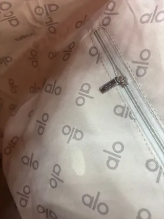 Mala saco Alo estampado leopardo rosa