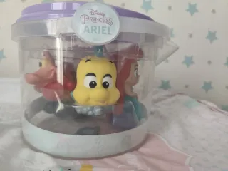 Set de figuras de baño La Sirenita