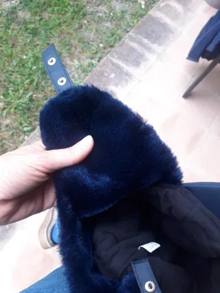 Gorro de trabajo azul