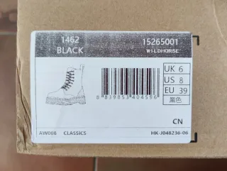 Botas Dr. Martens Negras