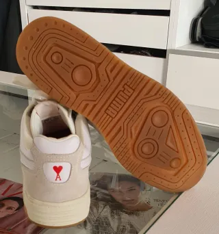 Zapatillas Puma Slipstream Hombre Beige/Blanco