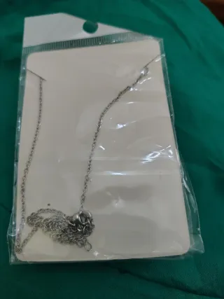 Collar Chanel Plata 44cm