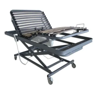 Cama articulada con carro elevador