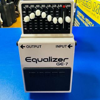 BOSS GE-7 Ecualizador Pedal Guitarra