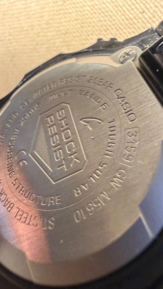 CASIO G-SHOCK GSHOCK GW-M5610 SOLAR NEGRO