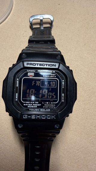 CASIO G-SHOCK GSHOCK GW-M5610 SOLAR NEGRO