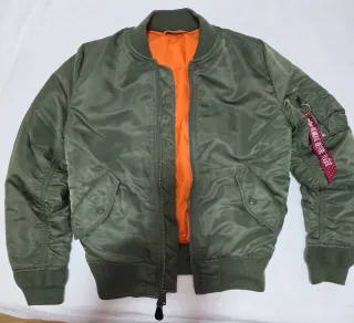Chaqueta Alpha Industries Verde Naranja