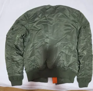 Chaqueta Alpha Industries Verde Naranja