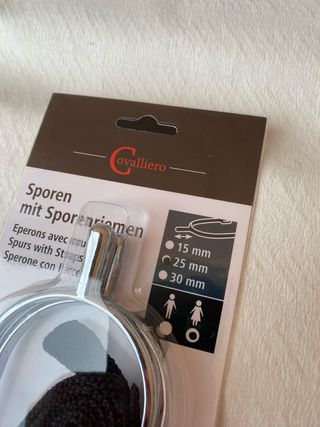 Speroni da equitazione a goccia