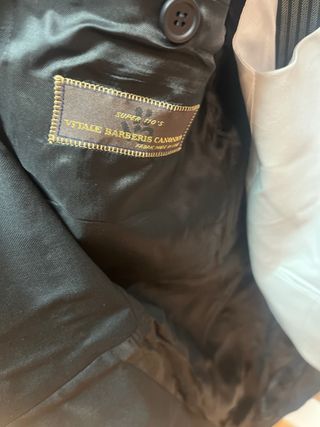 Pedro del Hierro Chaqué Talla 54 Negro