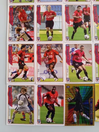 CLUB AT. OSASUNA - MUNDICROMO LAS FICHAS LIGA 2005