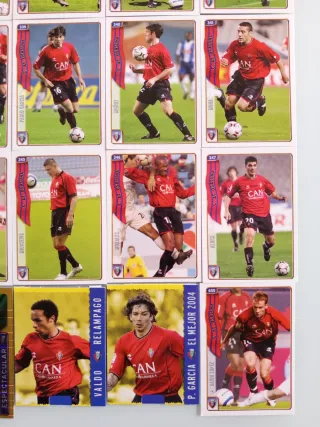 CLUB AT. OSASUNA - MUNDICROMO LAS FICHAS LIGA 2005