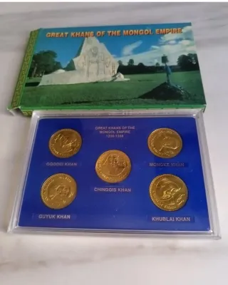 Monedas Kanes Imperio Mongol 1206-1368