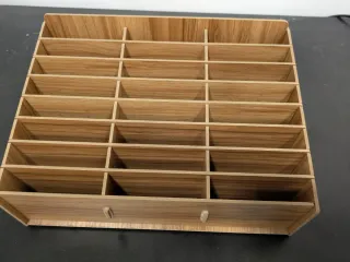 Organizador de escritorio para telefonos