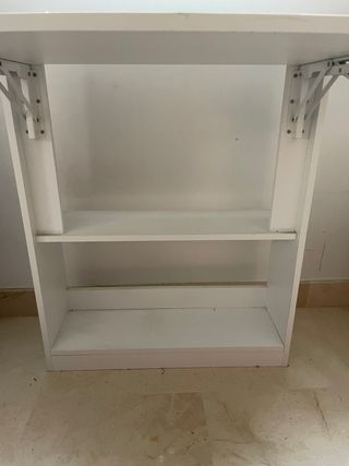 Escritorio plegable blanco sin usar