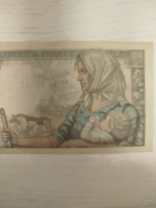 Billete 10 Francos Franceses 1949