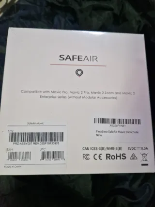 Paracadute per droni PARAZERO