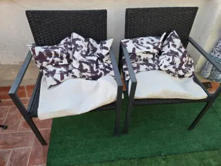 Sillas de terraza y jardín