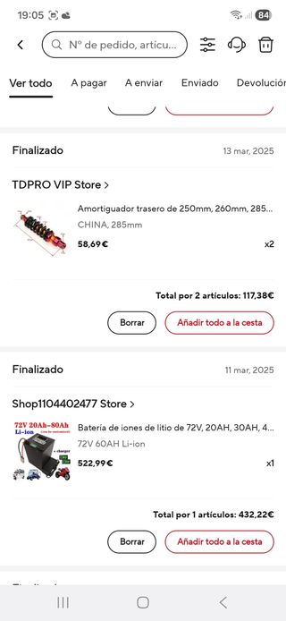 Kart Offroad Eléctrico Azul