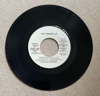 Ray Parker Jr. Ghostbusters Vinilo Promocional