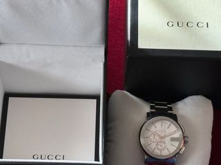 Reloj Gucci G-Chrono Oro y Plata