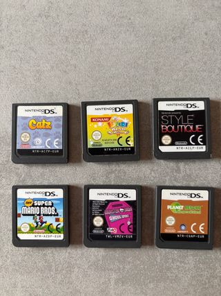 Lote 6 Juegos Nintendo DS