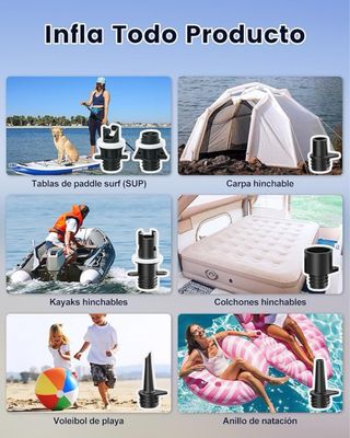 NUEVO Bomba Inflador Paddle Surf 20PSI 2En1