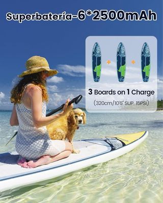 NUEVO Bomba Inflador Paddle Surf 20PSI 2En1