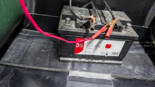 Barca hinchable y motor eléctrico