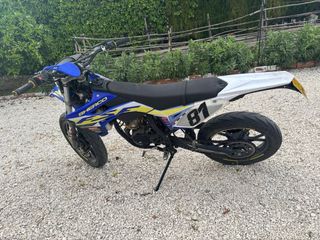 Sherco 50cc Motocross Azul/Blanco/Amarillo