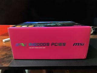 Fuente Alimentación MSI MPG A1000GS PCIE5 80+ Gold