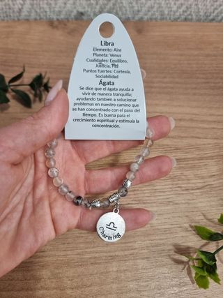 Pulsera LIBRA de Ágata