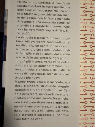 Libro mangia prega ama