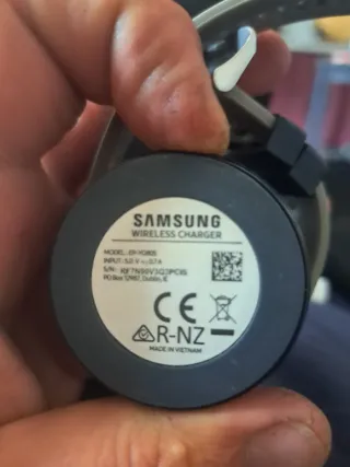 Reloj Samsung Galaxy Watch Plata/Negro